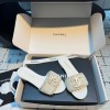 2025SS靴超美品シャネルサンダルミュール女着2507DSJ320-CH034