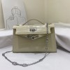 エルメスHERMESケリー22cmクロコ型押レザーDZ2001P280-KELLY-A54