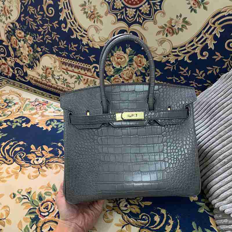 高品質エルメスクロコダイルBIRKINバーキン25cm-30cmDZ2001P3600-BIRKIN-HE31