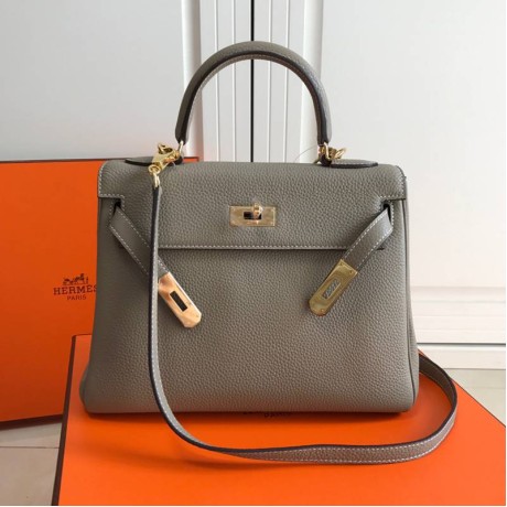 エルメスHERMESケリー25-28-32トリヨンクレマンスDZ2001P550-KELLY-A87