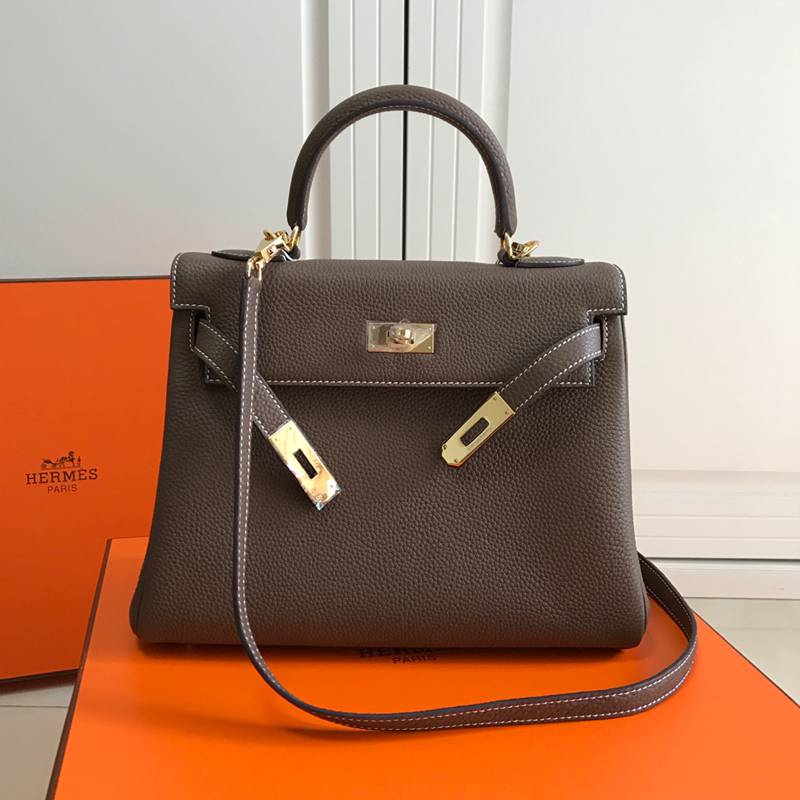 エルメスHERMESケリー25-28-32トリヨンクレマンスDZ2001P550-KELLY-A88