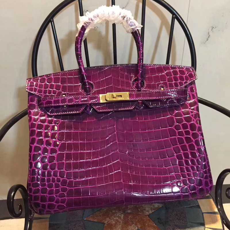 エルメスクロコ押し型BIRKINバーキン30cm-35cmDZ2001P680-BIRKIN-A02