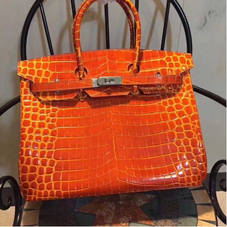 エルメスクロコ押し型BIRKINバーキン30cm-35cmDZ2001P680-BIRKIN-A03