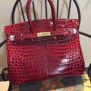エルメスクロコ押し型BIRKINバーキン30cm-35cmDZ2001P680-BIRKIN-A08
