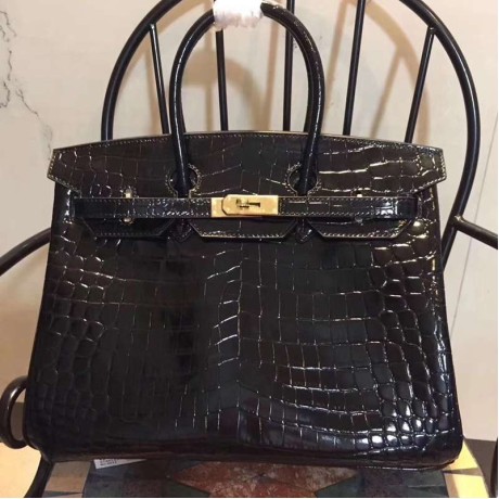 エルメスクロコ押し型BIRKINバーキン30cm-35cmDZ2001P680-BIRKIN-A11
