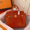 エルメスクロコ押し型BIRKINバーキン25-30-35cmLT2107J360-BIRKIN-A018