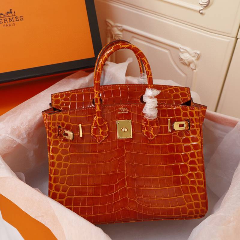 エルメスクロコ押し型BIRKINバーキン25-30-35cmLT2107J360-BIRKIN-A018