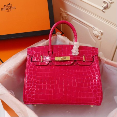 エルメスクロコ押し型BIRKINバーキン25-30-35cmLT2107J360-BIRKIN-A021