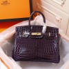 エルメスクロコ押し型BIRKINバーキン25-30-35cmLT2107J360-BIRKIN-A025