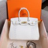 エルメスクロコ押し型BIRKINバーキン25-30-35cmLT2107J360-BIRKIN-A028