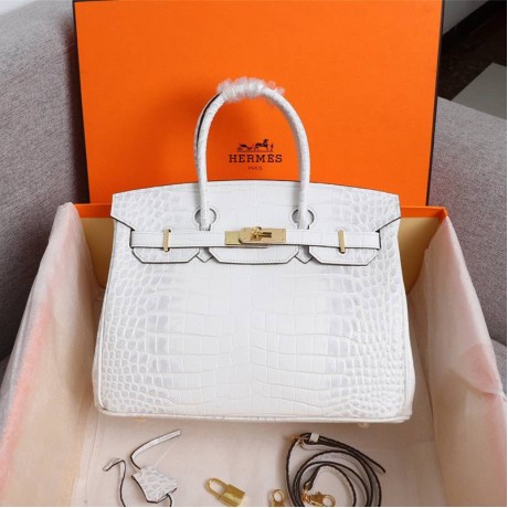 エルメスクロコ押し型BIRKINバーキン25-30-35cmLT2107J360-BIRKIN-A028