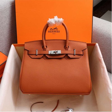 エルメストリヨンクレマンス金具シルバー-バーキン30-35LT2107J430-BIRKIN-A03