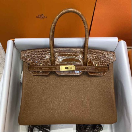 特N品エルメス手作りトゴバーキン25cm-30cm-35cmTD2001P-BIRKIN-20