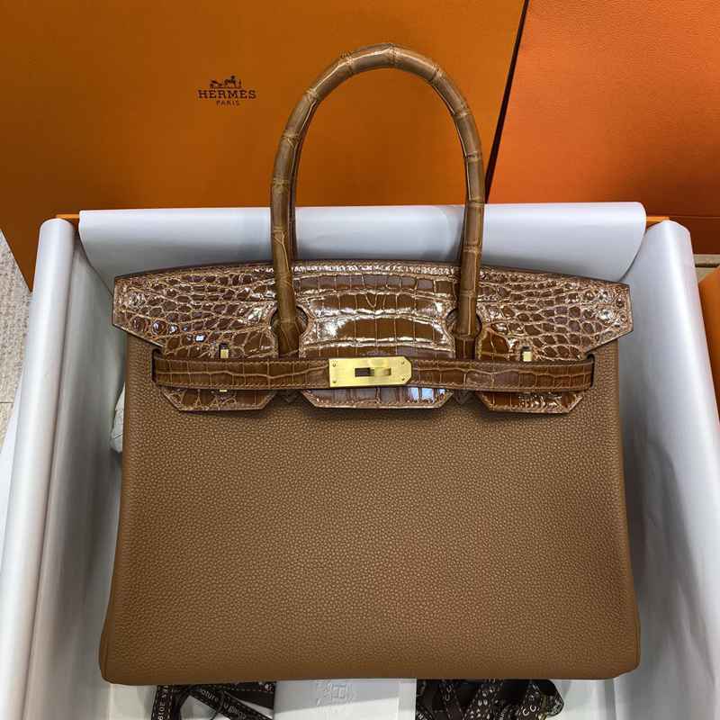 特N品エルメス手作りトゴバーキン25cm-30cm-35cmTD2001P-BIRKIN-20