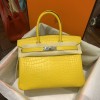 高品質エルメスクロコダイル手作りBIRKINバーキン30TD2001P-BIRKIN30-HE05