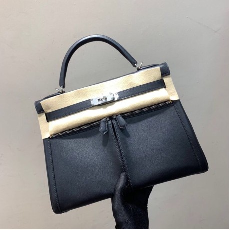 エルメス手作りエルメスLAKISケリーラキ32内縫いSWIFTTD2001P-KELLY-HE13
