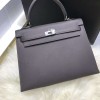 超美品エルメス手作りハンドバッグケリー25内縫いエプソンTD2001P1800-KELLY-11