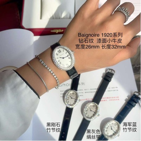25SS腕時計カルティエクォーツゼロミス1920系列女性2502THSJ000-CR011-3