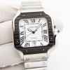 25SS腕時計カルティエクォーツゼロミスSANDOZ系列男性2502THSJ600-CR012-2