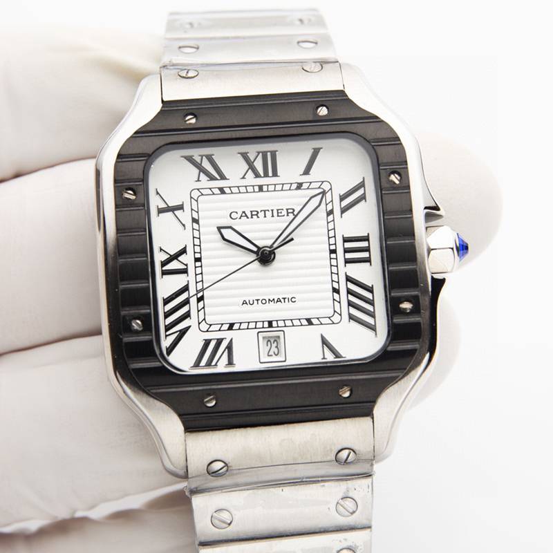 25SS腕時計カルティエクォーツゼロミスSANDOZ系列男性2502THSJ600-CR012-2