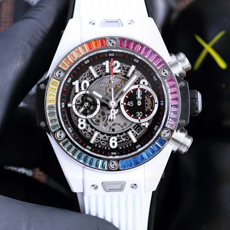 superウブロ腕時計45.5mm7750ムーブメント搭載多機能A88-2023P-HU440