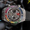 superウブロ腕時計45.5mm7750ムーブメント搭載多機能A88-2023P-HU441