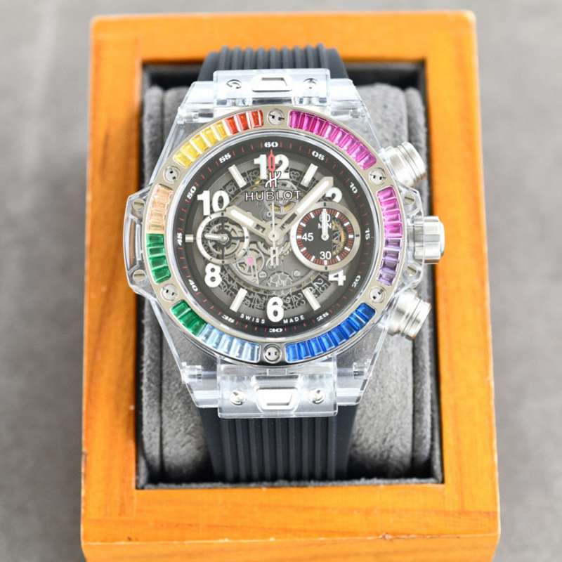 高貴なウブロ腕時計45mm7500ムーブメント搭載多機能A88-2023P2050-HU4346