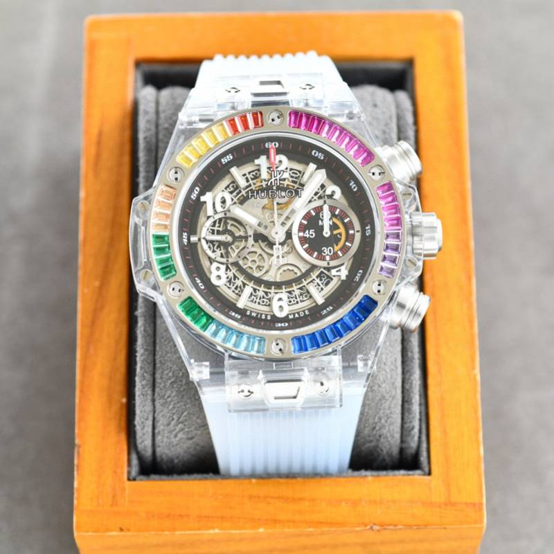 クラシックなウブロ腕時計45mm7500ムーブメント搭載多機能A88-2023P2050-HU4347