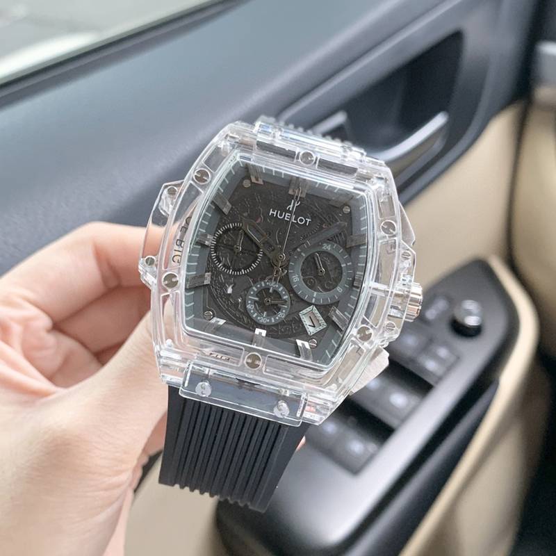 新製品ウブロ43mmクォーツ腕時計時計多機能設計A88-2023P430-HU4369