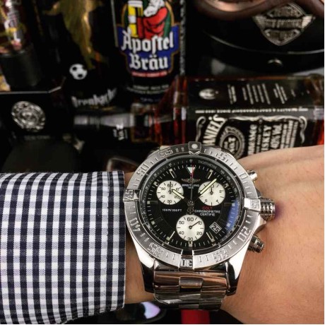 BREITLINGブライトリング腕時計クォーツ43mmメンズBR-TSH340-01