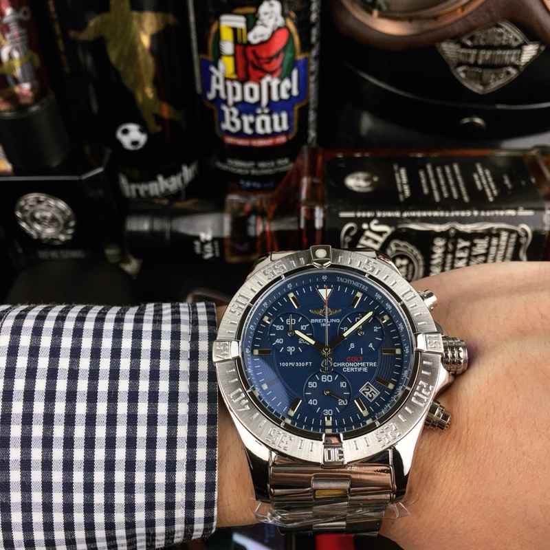 BREITLINGブライトリング腕時計クォーツ43mmメンズBR-TSH340-02