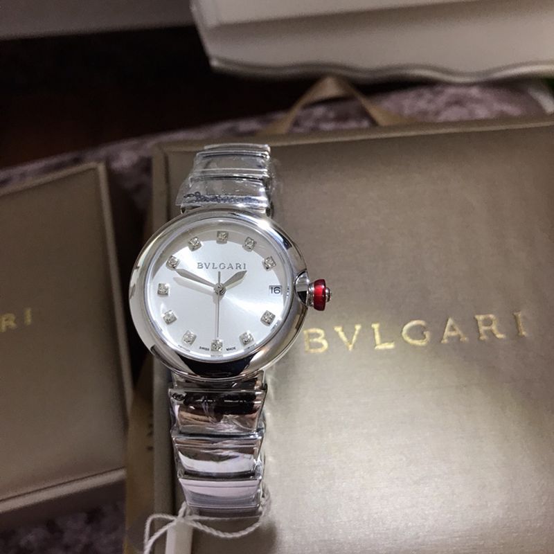 BVLGARIブルガリ時計レディース33mm19SS自動巻きBV-WD580-050