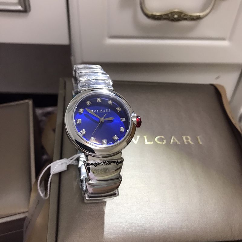 BVLGARIブルガリ時計レディース33mm19SS自動巻きBV-WD580-051