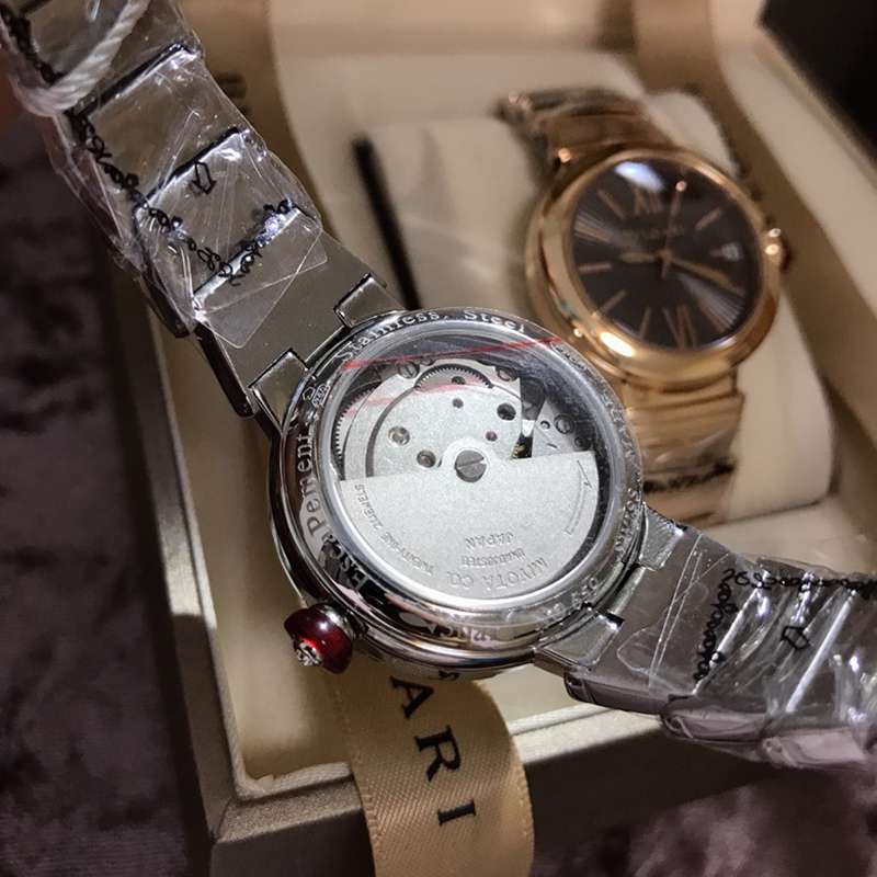 BVLGARIブルガリ時計レディース33mm19SS自動巻きBV-WD580-056