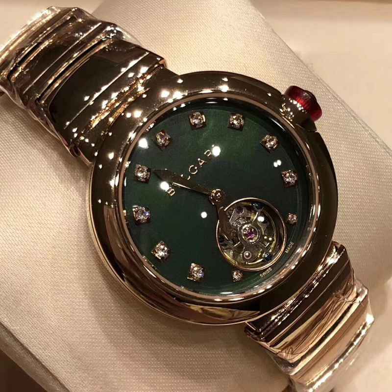 BVLGARIブルガリ時計レディース33mm2019SS自動巻きBV-WD680-057