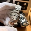 カルティエCartierレディース腕時計28mmバロンブルーCa-TSH350-017
