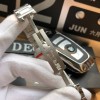 カルティエCartierレディース腕時計33mmバロンブルーCa-TSH370-012
