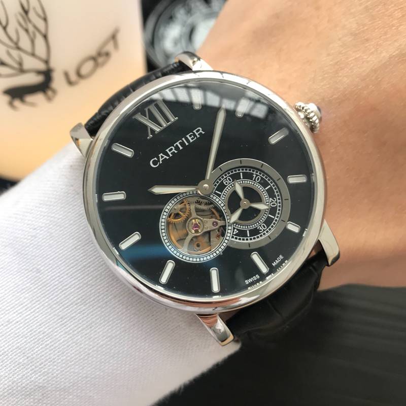 カルティエCartier時計メンズ自動巻き高級腕時計Ca-TSH370-031