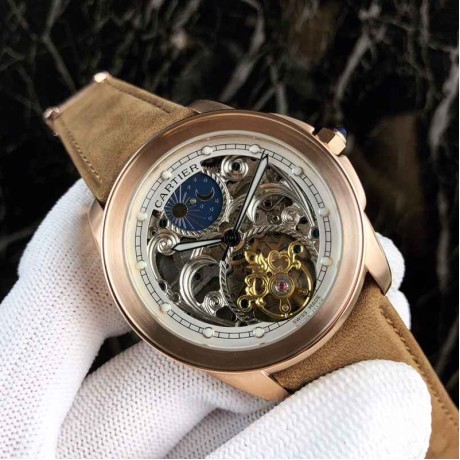 カルティエCartier時計メンズ自動巻き42mm腕時計Ca-TSH370-042