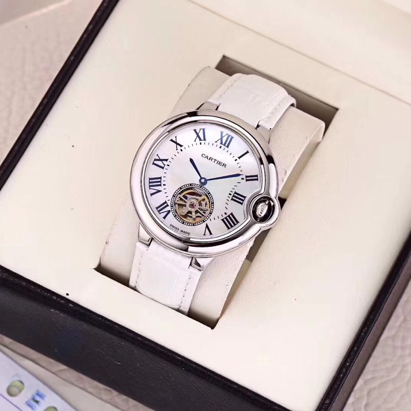 カルティエCartier時計バロンブルー-陀飛輪39mm男女兼用Ca-TSH390-050