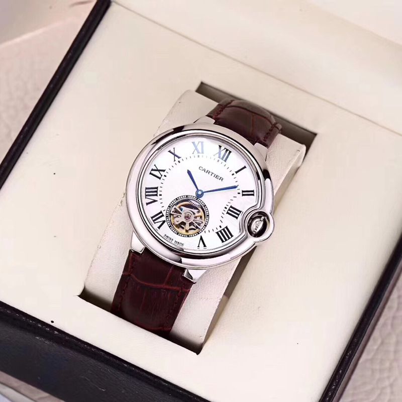 カルティエCartier時計バロンブルー-陀飛輪39mm男女兼用Ca-TSH390-051