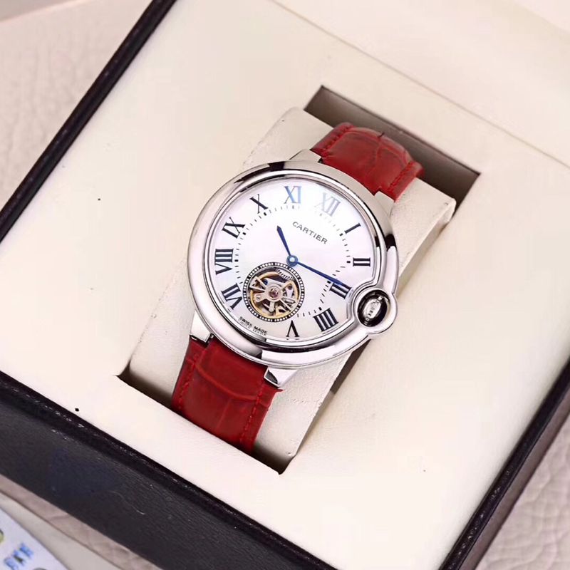 カルティエCartier時計バロンブルー-陀飛輪39mm男女兼用Ca-TSH390-055
