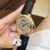 カルティエCartierレディース腕時計36mmバロンブルーCa-TSH410-022