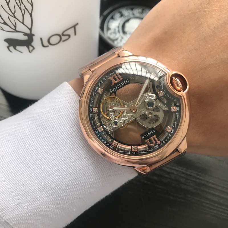 カルティエCartier腕時計メンズ45mm自動巻き大人気Ca-TSH430-012