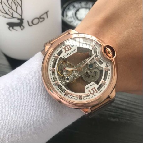 カルティエCartier腕時計メンズ45mm自動巻き大人気Ca-TSH430-013