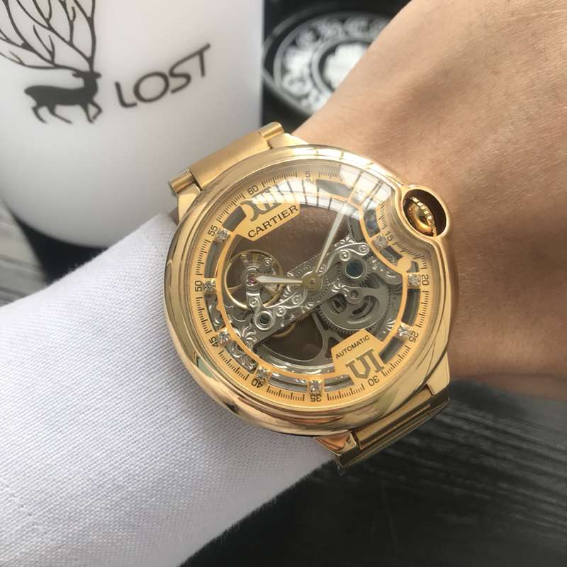 カルティエCartier腕時計メンズ45mm自動巻き大人気Ca-TSH430-014