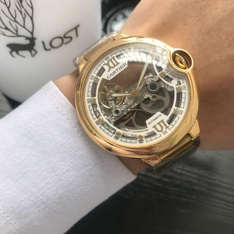 カルティエCartier腕時計メンズ45mm自動巻き大人気Ca-TSH430-015