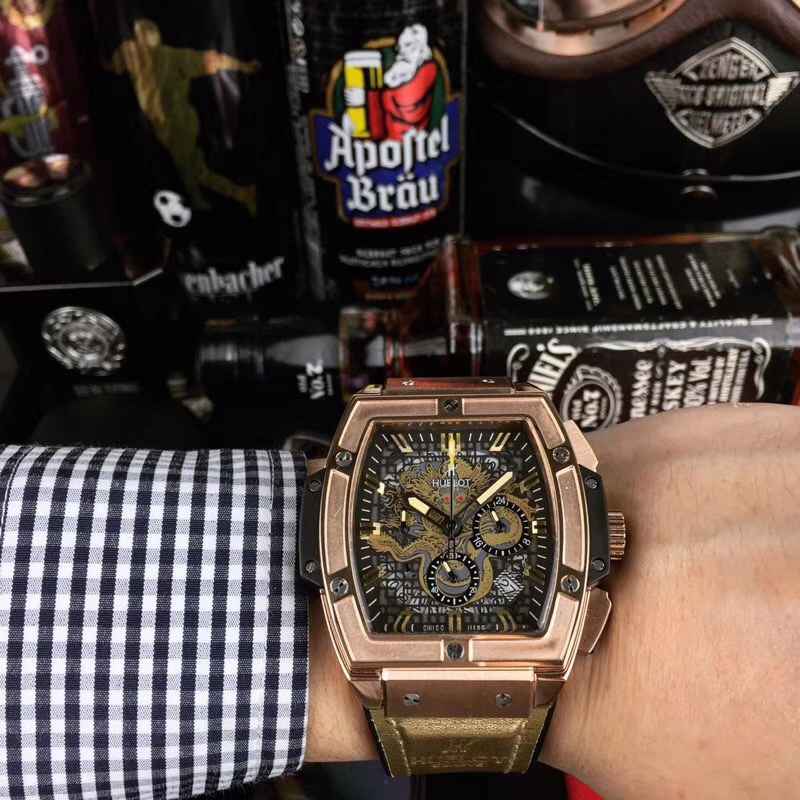 ウブロ（HUBLOT）メンズクォーツ（日本製）スーパーコピー腕時計HU-TSH380-026