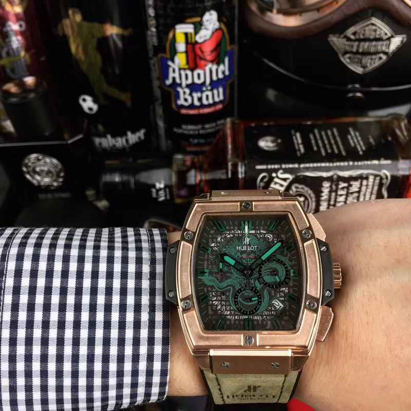 ウブロ（HUBLOT）メンズクォーツ（日本製）スーパーコピー腕時計HU-TSH380-027