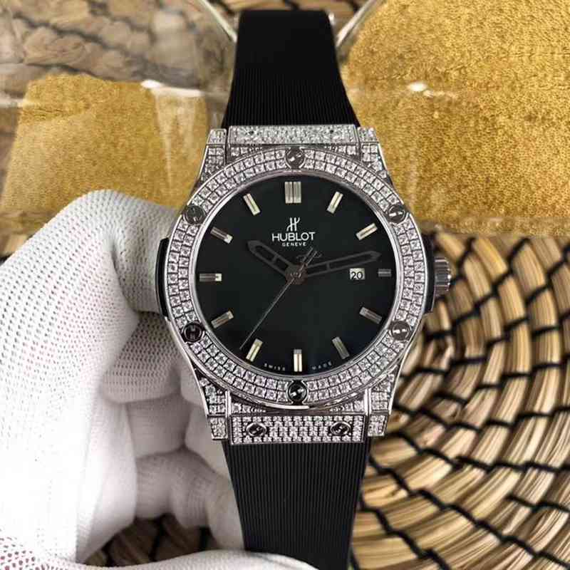 ウブロ（HUBLOT）メンズ自動巻きダイヤモンドスーパーコピー時計HU-TSH470-001
